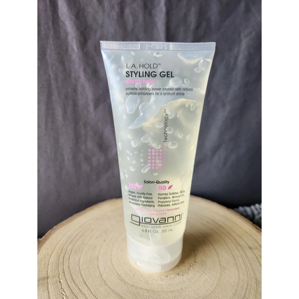 Giovanni L.A. Hold Styling‎ Gel Strong Hold 6.8 Fl Oz Eco Chic Hair Care~NEW